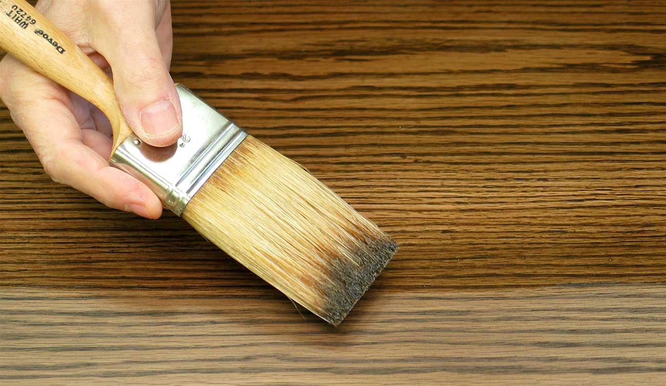 brush lifts stain